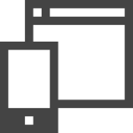 Mobile Browser SVG Icon